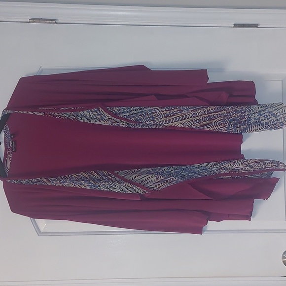 Citiknits Sweaters - Effortless Style By Citiknits Lagenlook Flowy Open Cardigan Sweater 3X Oversized